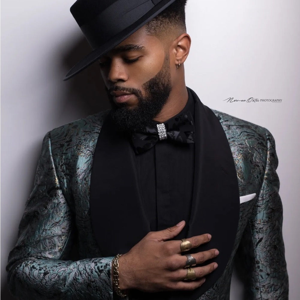 Leather Bow tie